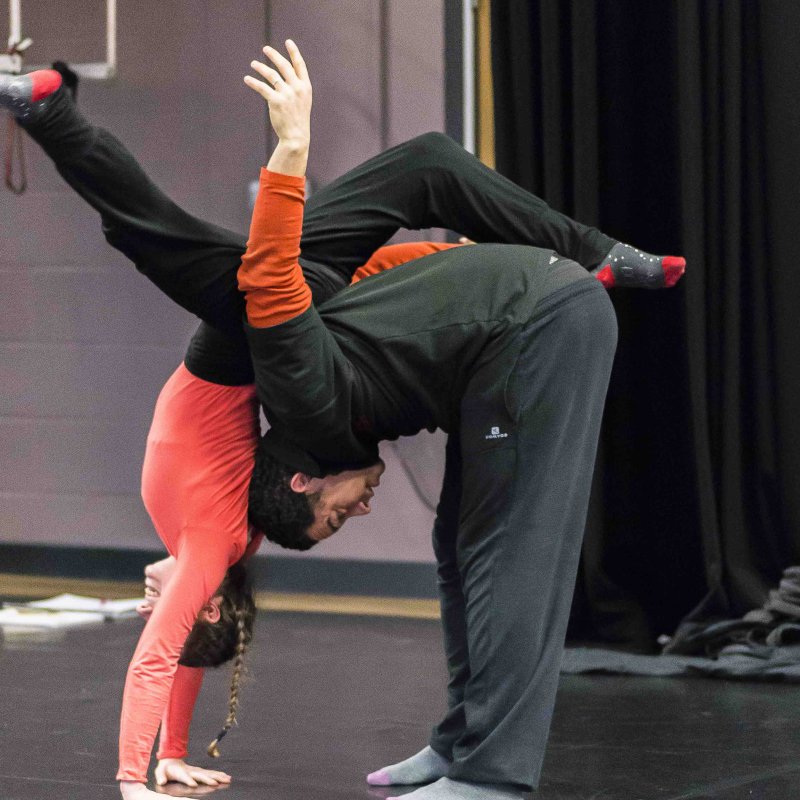 Dance & choreography dancers practicing moves