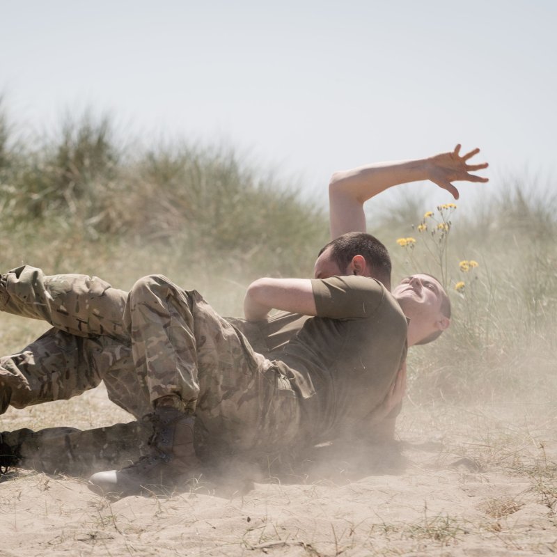 Promotional Image for Come Out Fighting Starring Falmouth University Acting graduates.