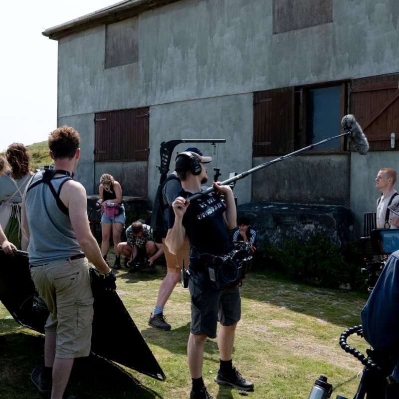 Shooting on Bodmin Moor for Dean Puckett's debut feature film