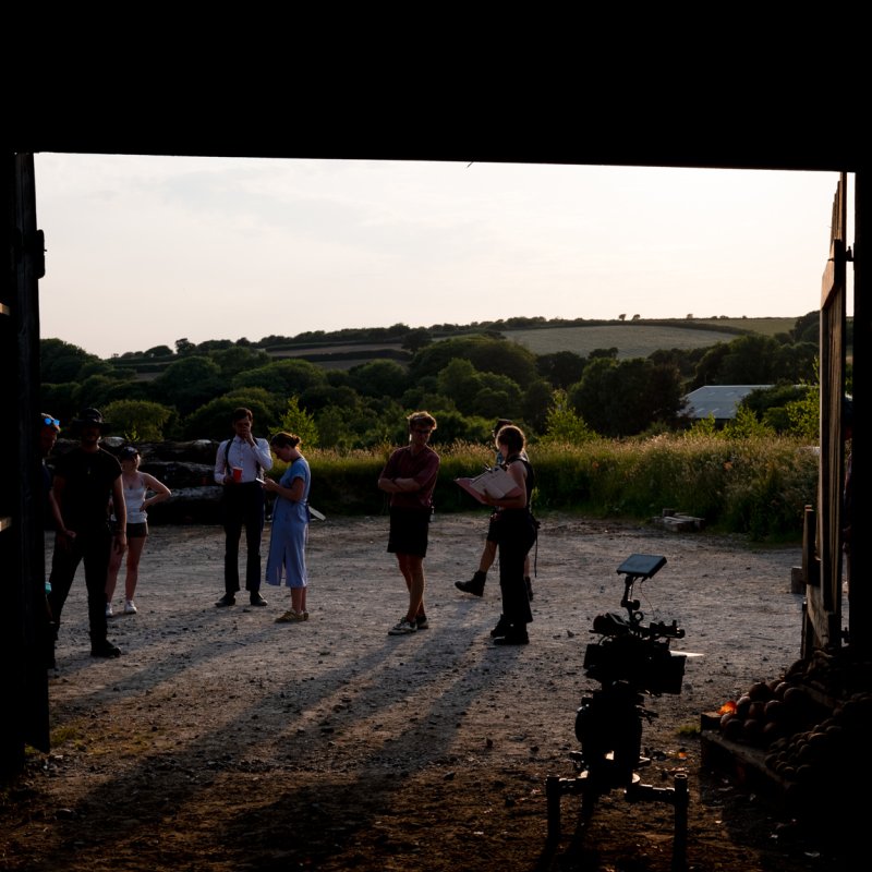 Shooting on Bodmin Moor for Dean Puckett's debut feature film
