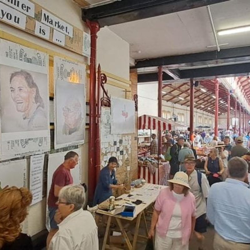 A market