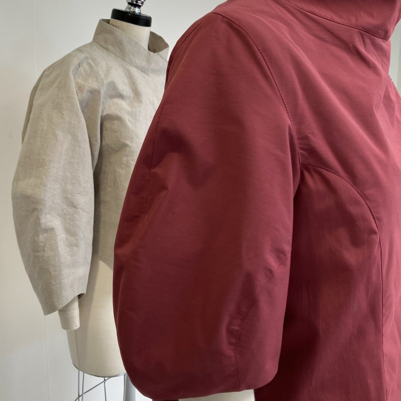 A jacket on a mannequin