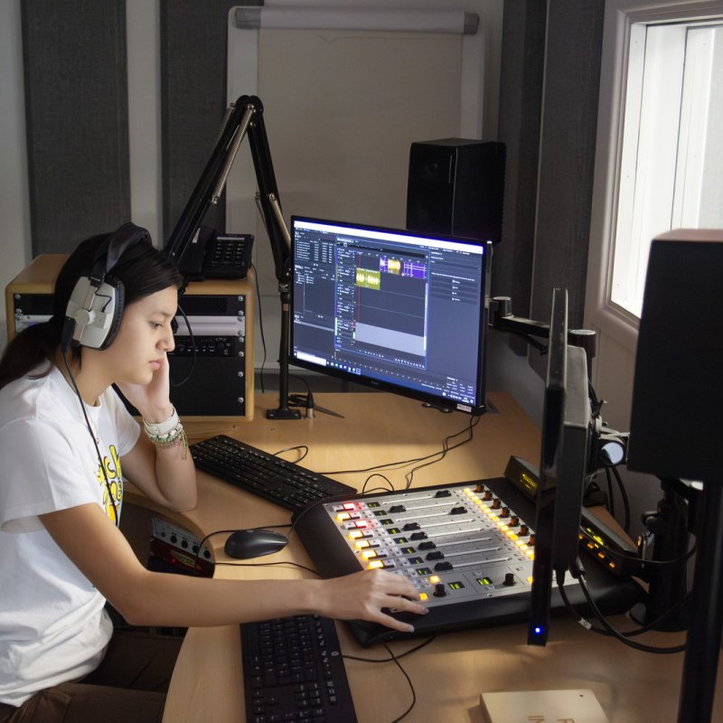 Sound House media production, podcasting and journalism facilities