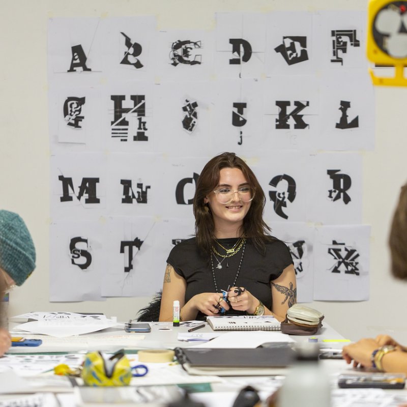 Graphic Design typography workshop