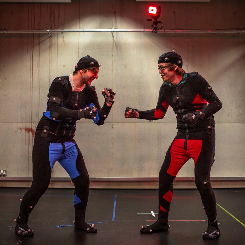 Motion Capture students