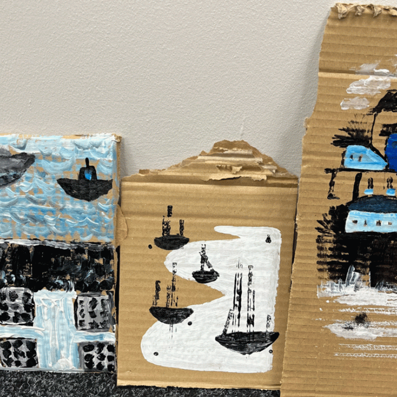 Illustration Online Trip