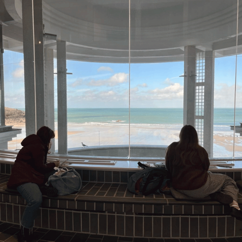 Illustration Online Trip