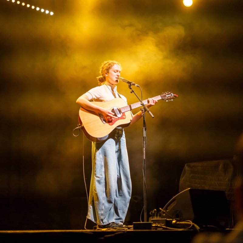 Lily Lyons performing at Falmouth University