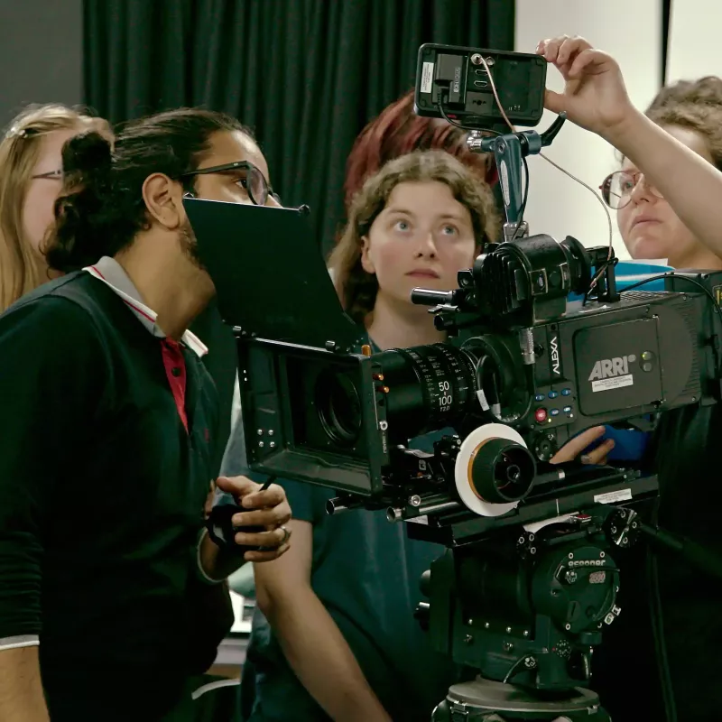 image of people with camera
