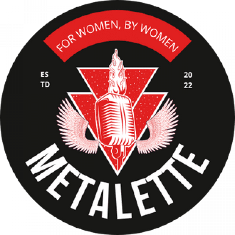 A circular logo, with 'Metalette' enscribed