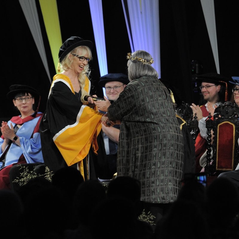 Morwenna Banks becomes honorary fellow