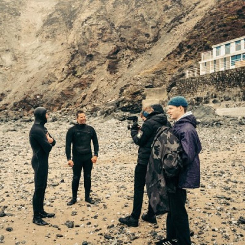 BTS of Surfers Against Sewage 'The Floater' campaign launch film 