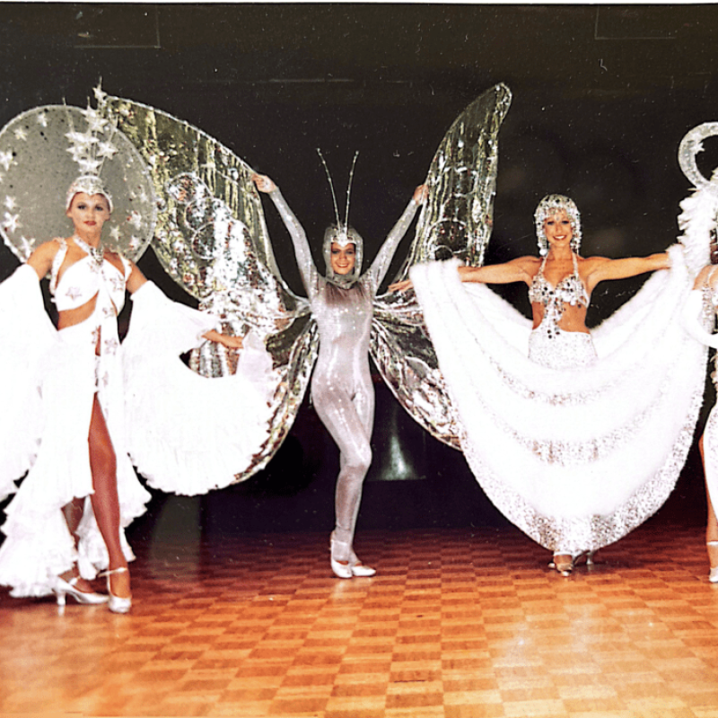 People in costumes 