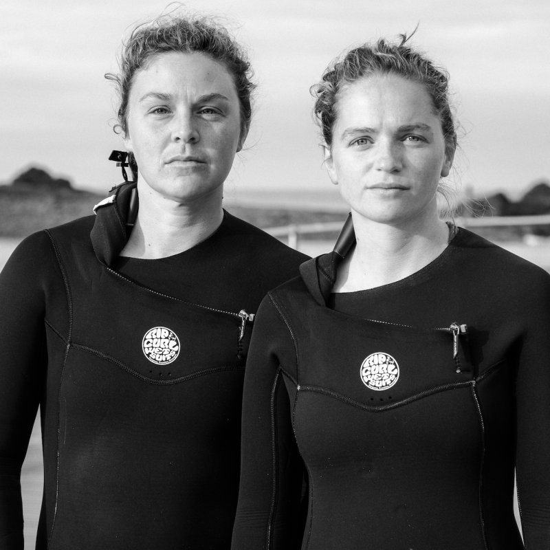 Portrait of women by the sea