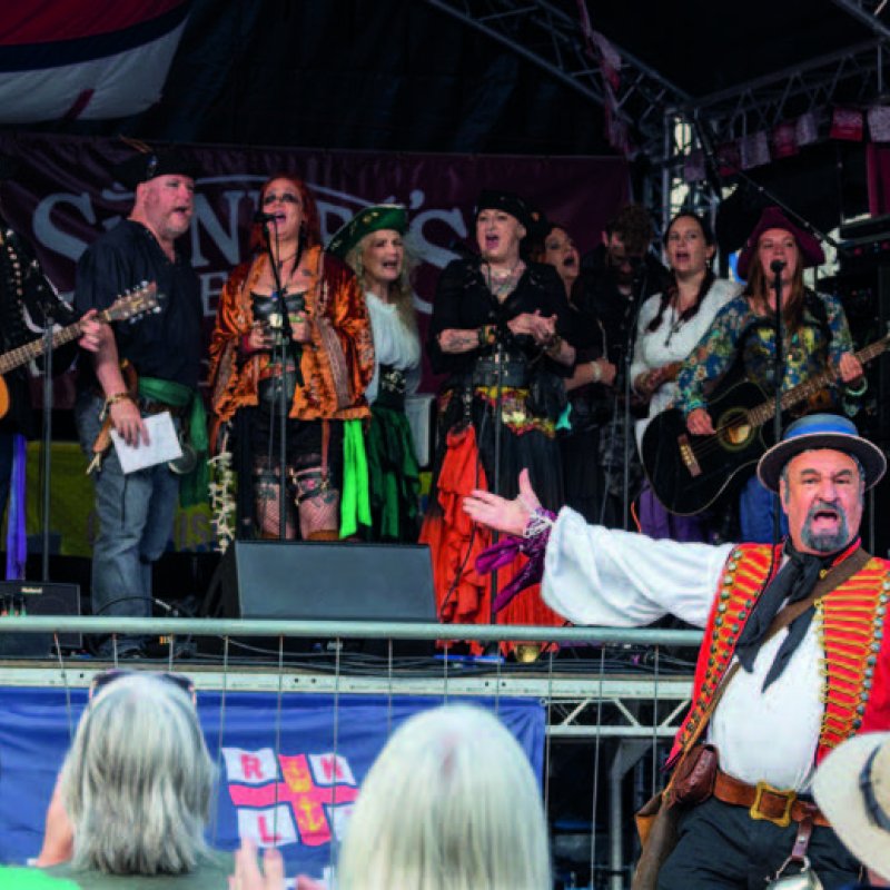 Falmouth Sea Shanty Festival gig