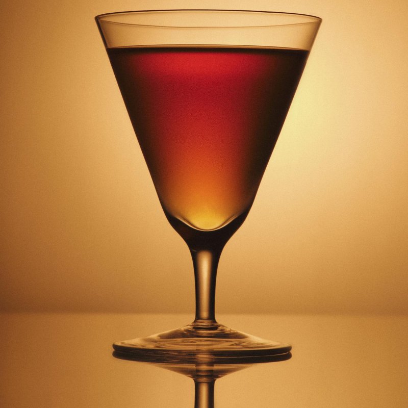 A whisky glass
