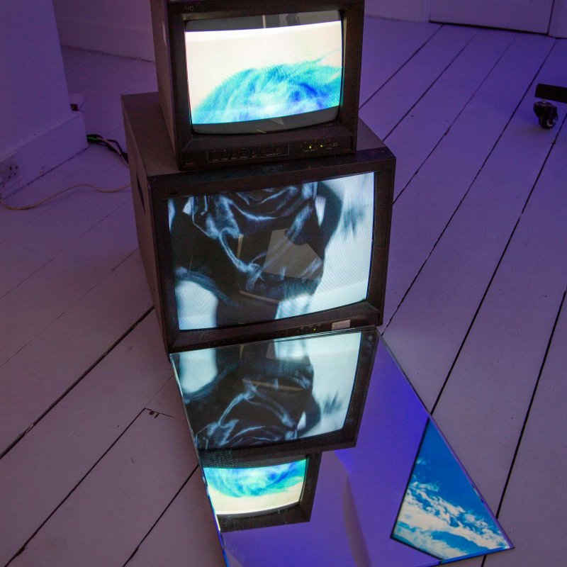 TVs at Art Exhibition