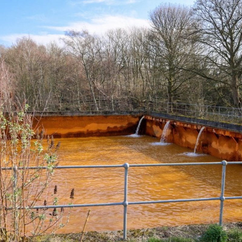 An ex-mining site