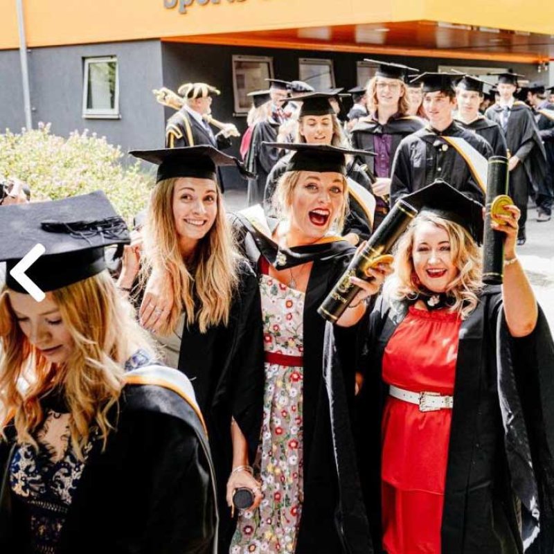 A group of graduates