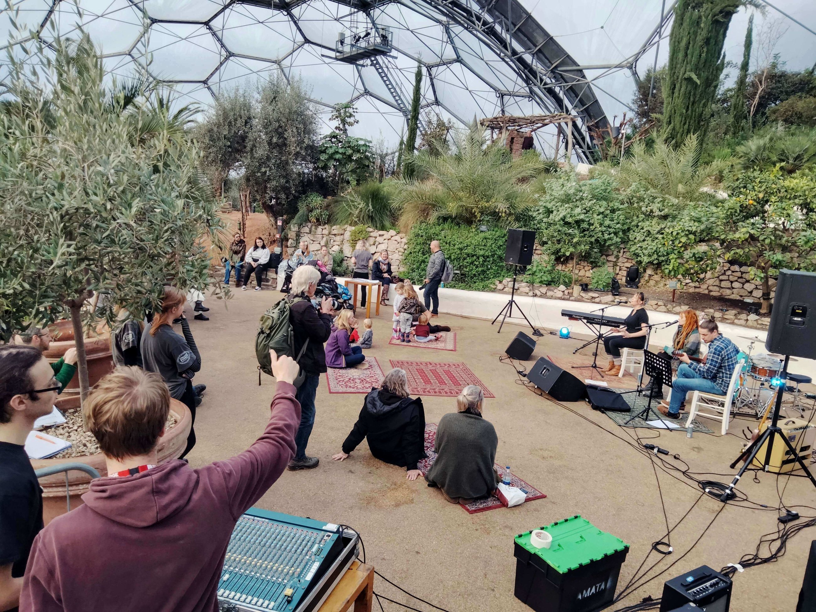 Sustainable Festival Management students host Eden Project event