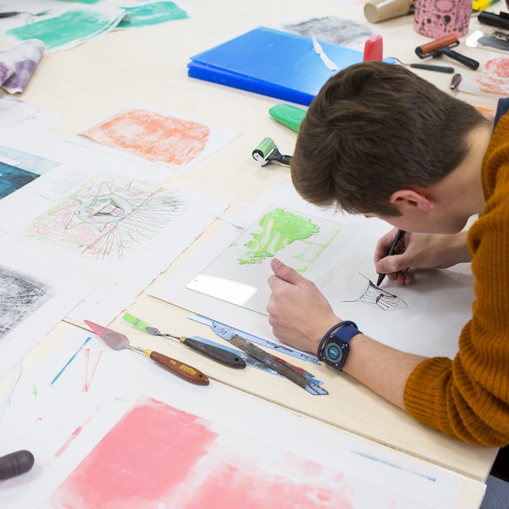 Illustration students