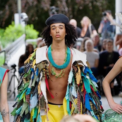 Fashion catwalk show 