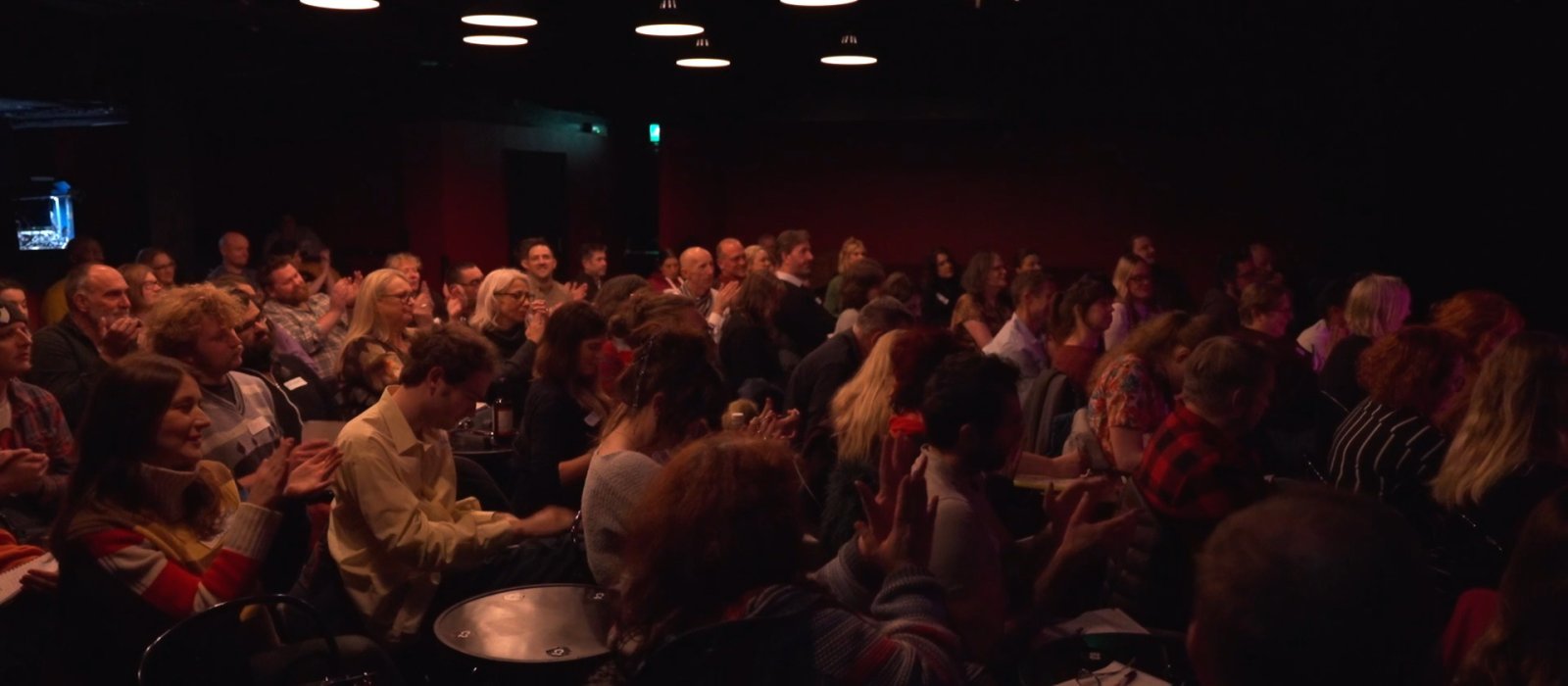 A theatre full of people