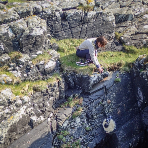 Bronwen Buckeridge recording sounds