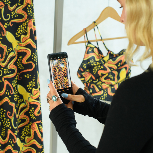 Rosie Southerden's Design Rosie photographs her winning design