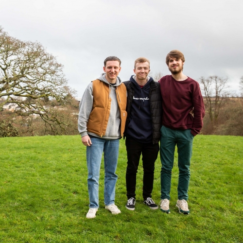 Students outside