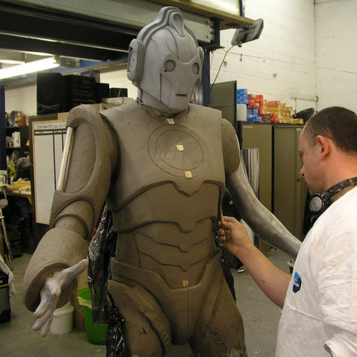 Cyberman Sculpt By Martin Rezard