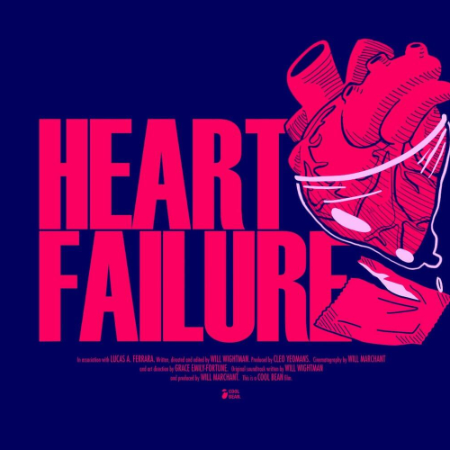 Poster image of Heart Failure with heart illustration